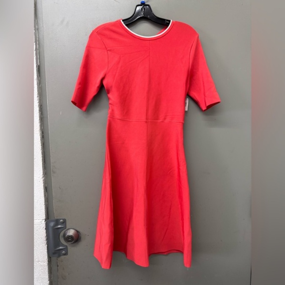 NWT VICTORIA‎ BECKHAM A-Line Coral Dress size 12